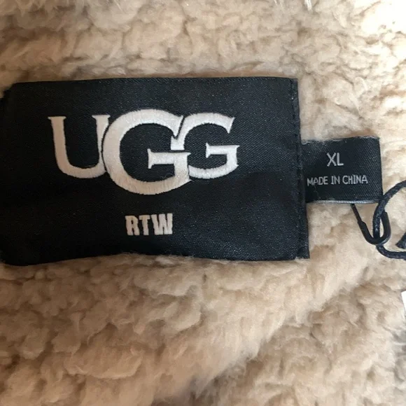 NWT UGG MARLENE SHERPA JACKET SZ XL - Picture 8 of 12